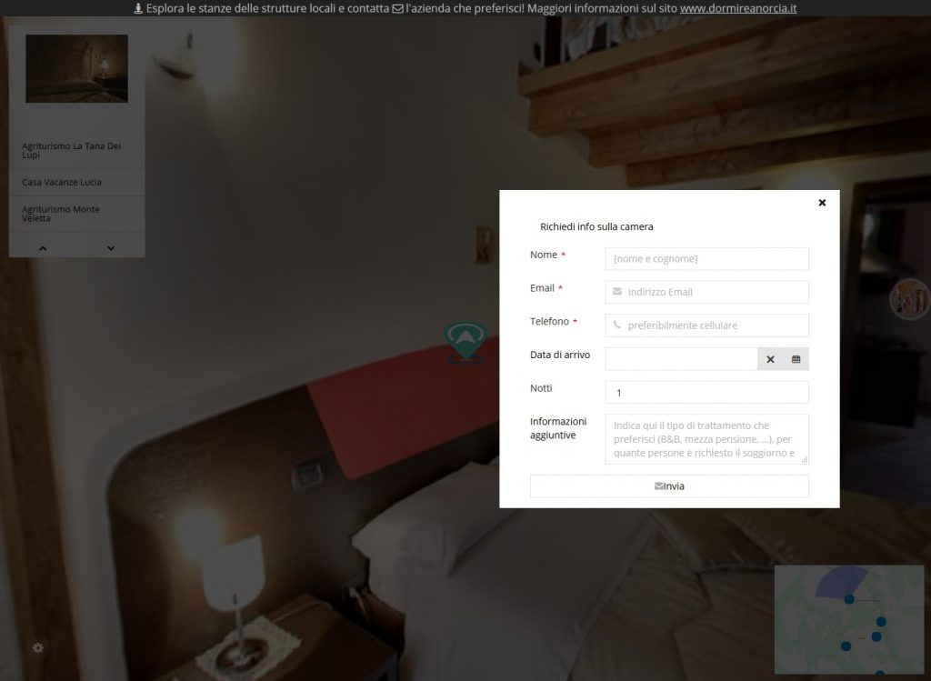 booking virtual tour
