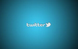 logo twitter sfondo