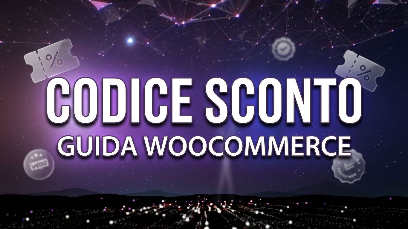 codice sconto con woocommerce video